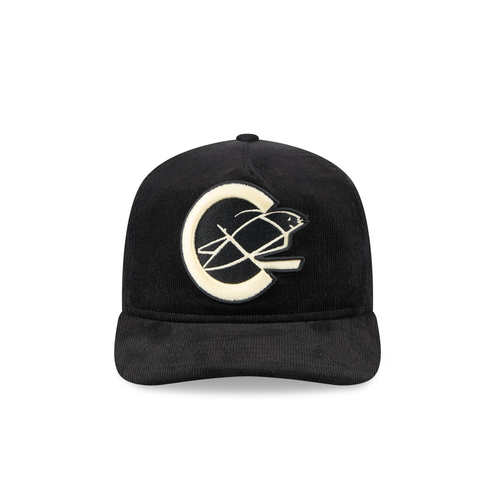 California Golden Seals Nostalgic Black Corduroy 19TWENTY Adjustable Hat - Image 2