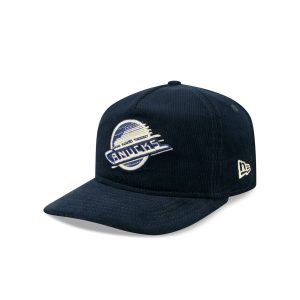 Vancouver Canucks Nostalgic Navy Corduroy 19TWENTY Adjustable Hat