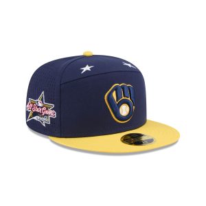 Milwaukee Brewers 2025 All-Star Game Split Panel 59FIFTY Fitted Hat