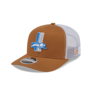 Detroit Lions Bronze 9SEVENTY Trucker Hat