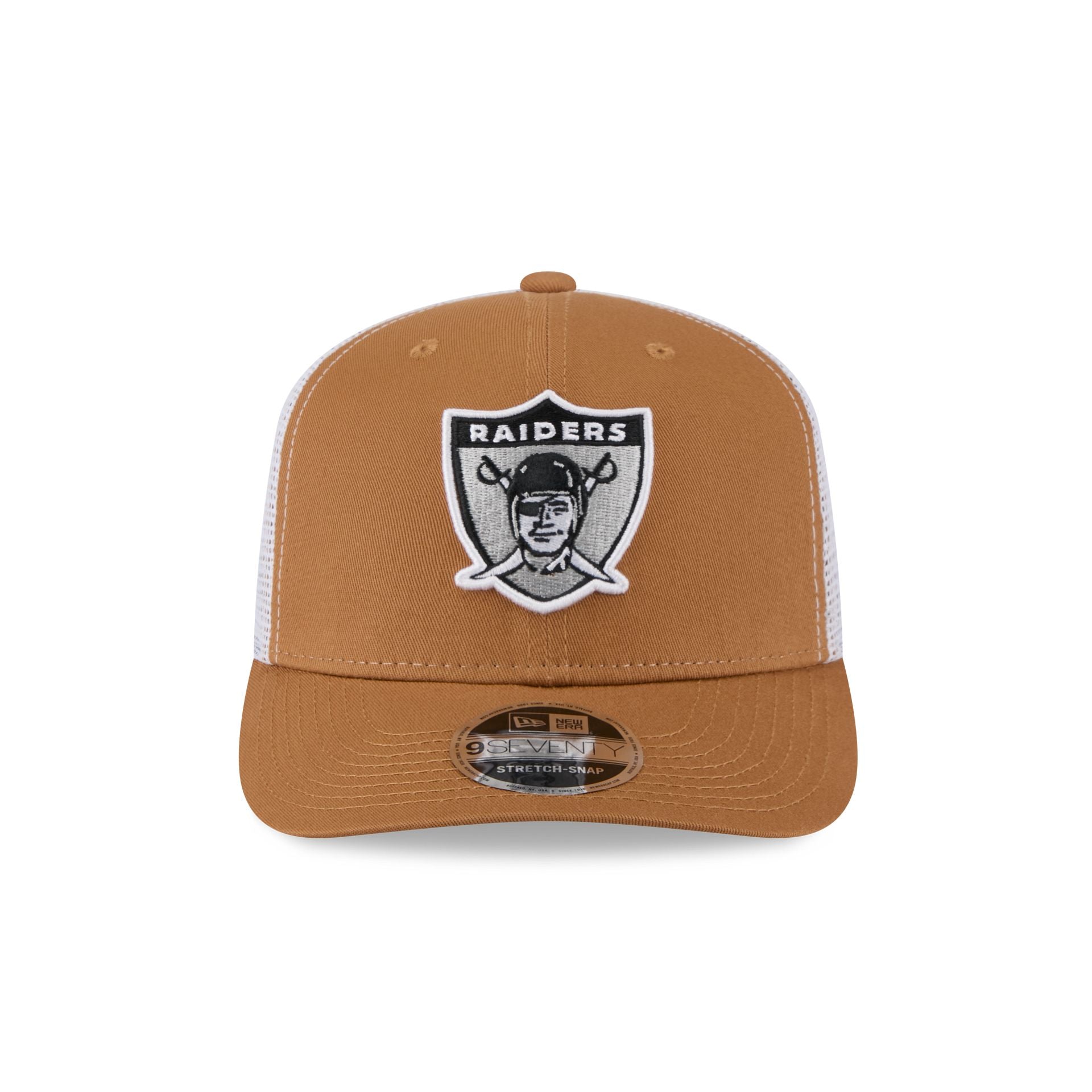 Las Vegas Raiders Bronze 9SEVENTY Trucker Hat - Image 2