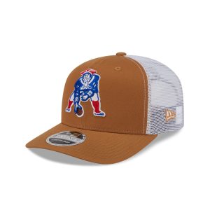 New England Patriots Bronze 9SEVENTY Trucker Hat