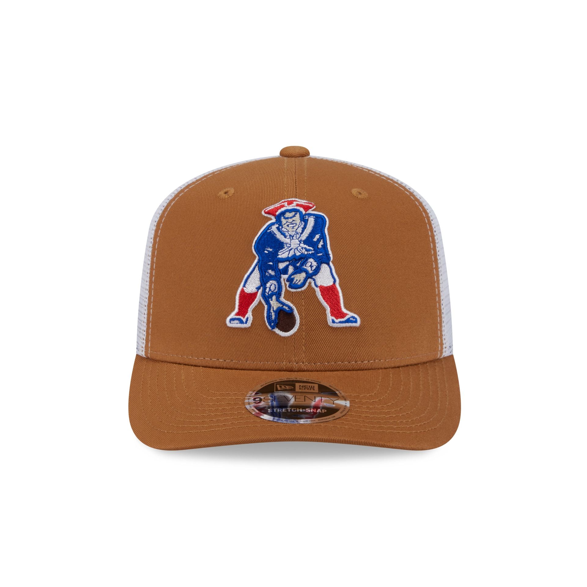 New England Patriots Bronze 9SEVENTY Trucker Hat - Image 2