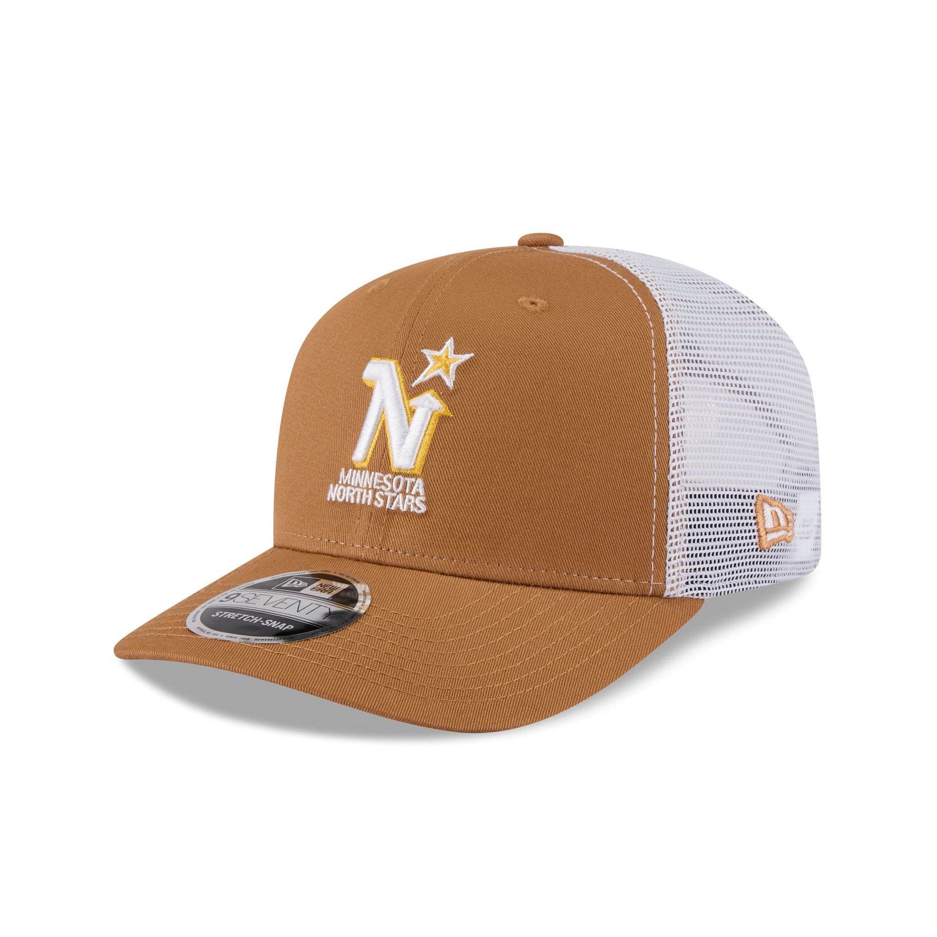 Minnesota North Stars Bronze 9SEVENTY Trucker Hat