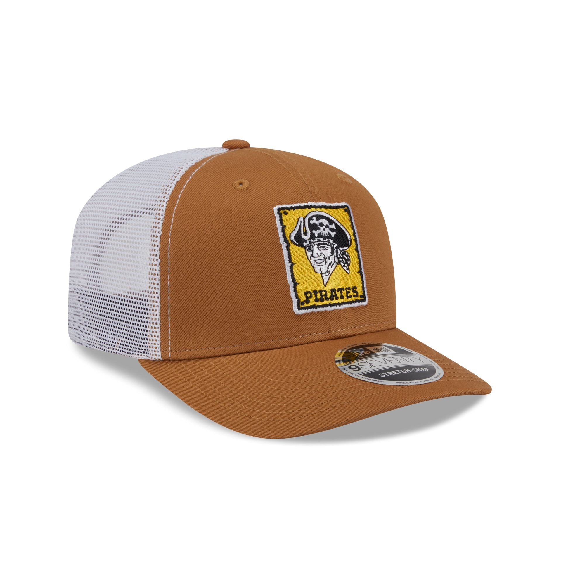 Pittsburgh Pirates Bronze 9SEVENTY Trucker Hat - Image 3