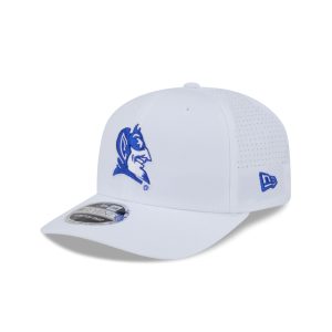 Duke Blue Devils Optic White Performance 9SEVENTY Stretch-Snap Hat