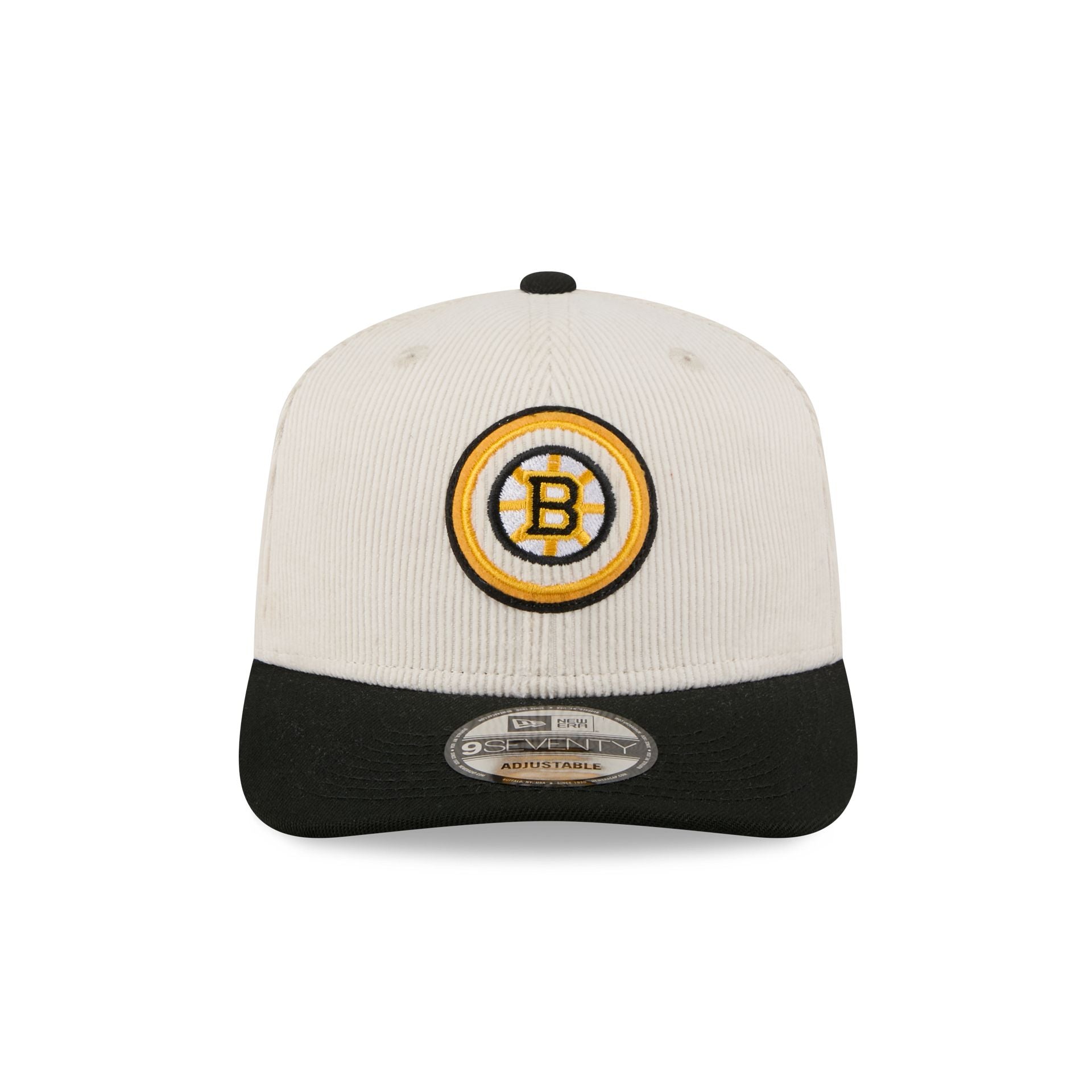 Boston Bruins Loyal Corduroy 9SEVENTY Stretch-Snap Hat - Image 2