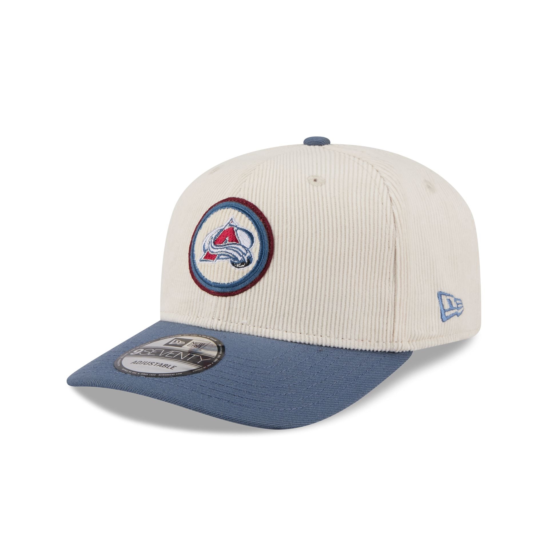 Colorado Avalanche Loyal Corduroy 9SEVENTY Stretch-Snap Hat - Image 3