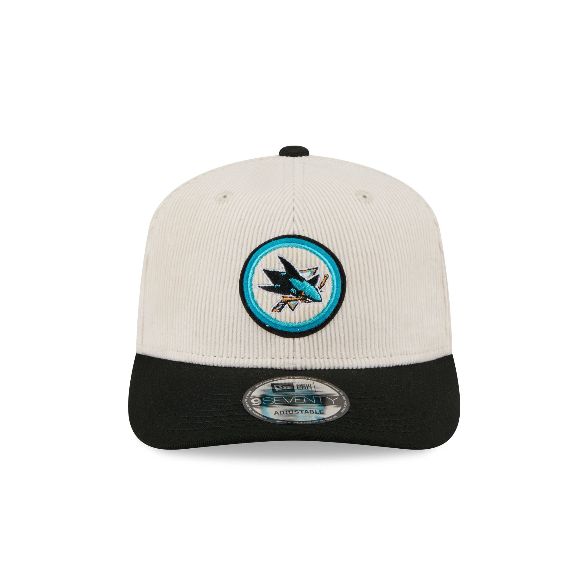 San Jose Sharks Loyal Corduroy 9SEVENTY Stretch-Snap Hat - Image 2