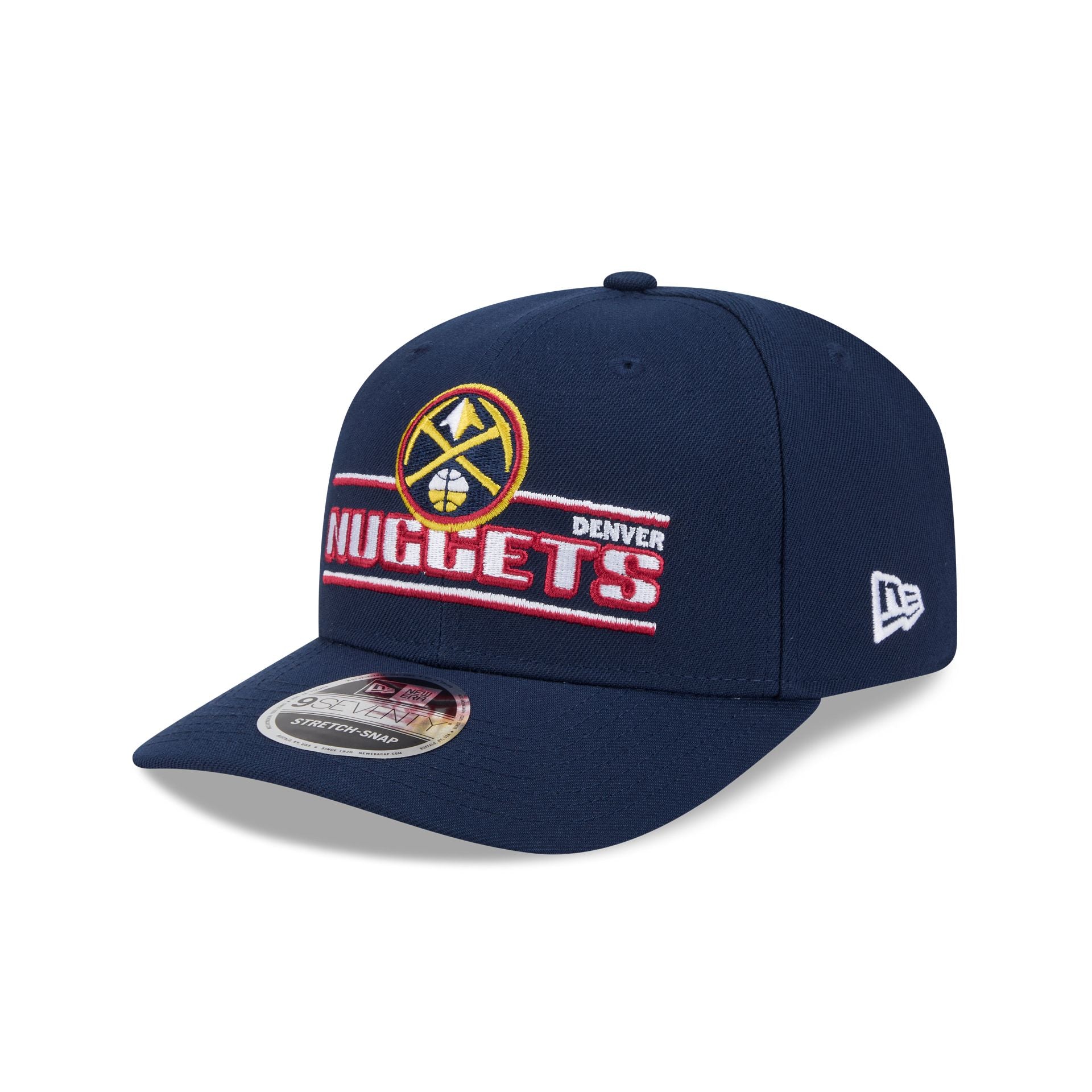 Denver Nuggets Stated 9SEVENTY Stretch-Snap Hat
