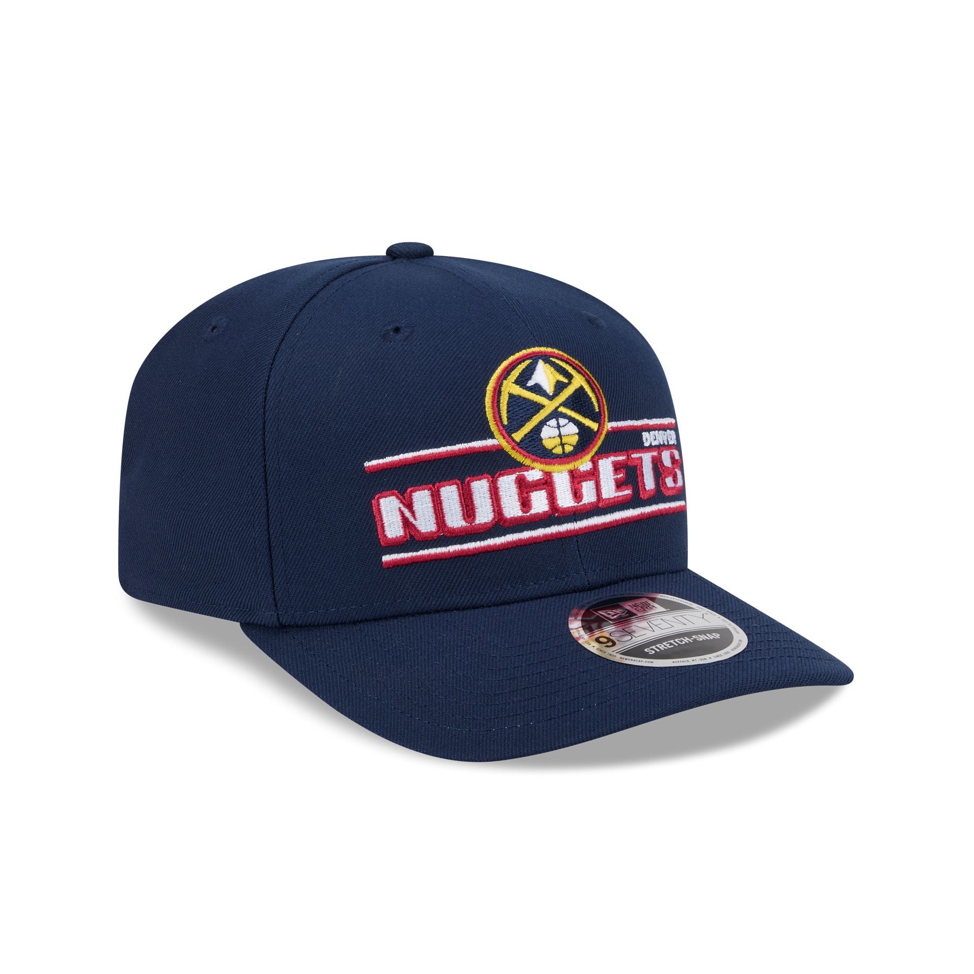 Denver Nuggets Stated 9SEVENTY Stretch-Snap Hat - Image 3