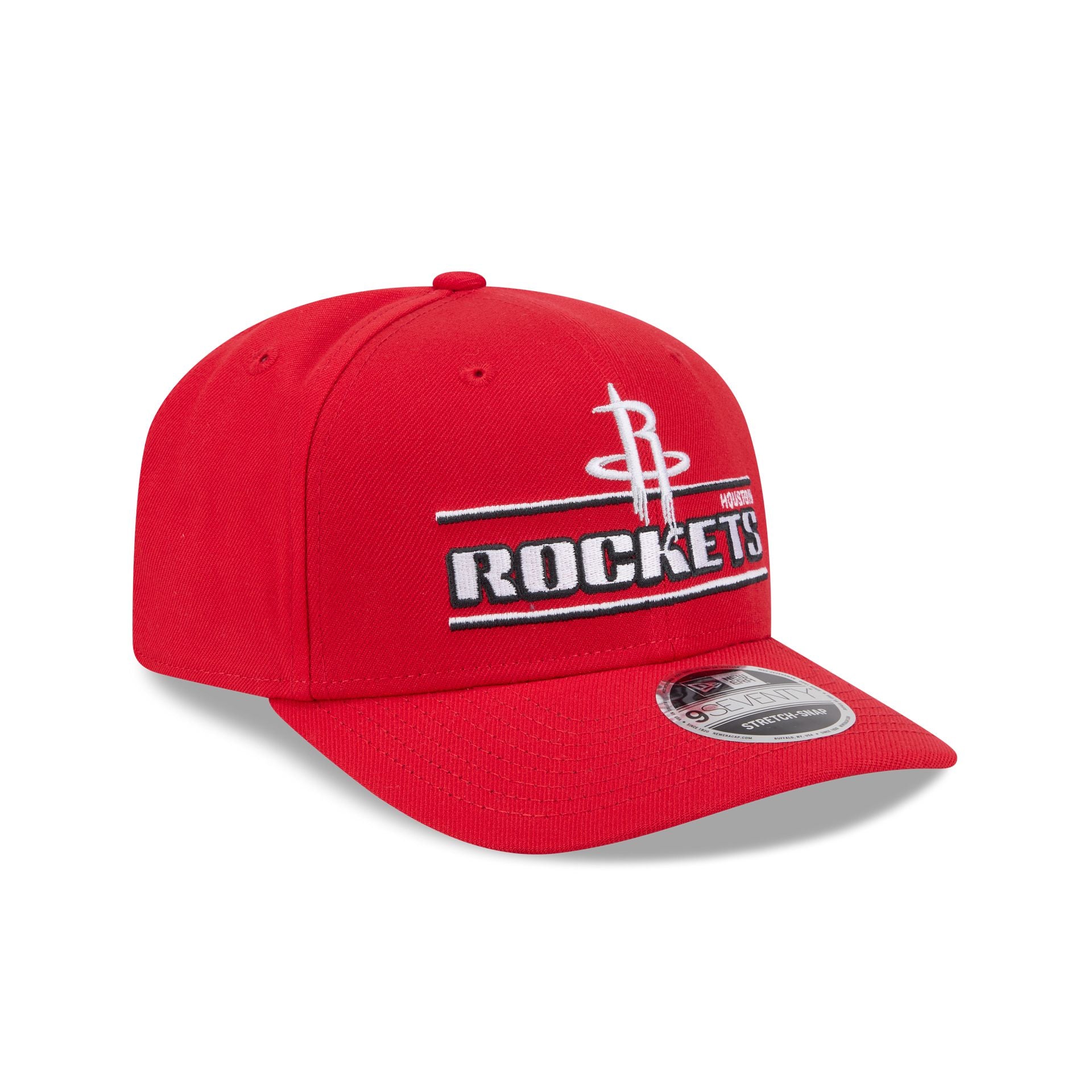 Houston Rockets Stated 9SEVENTY Stretch-Snap Hat - Image 3