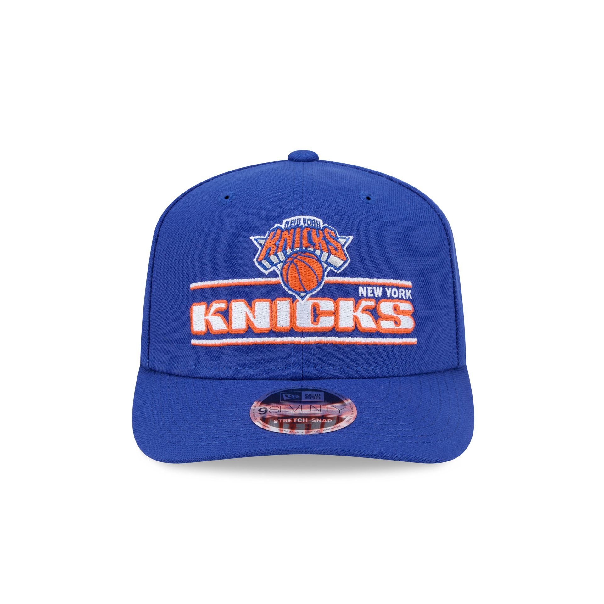 New York Knicks Stated 9SEVENTY Stretch-Snap Hat - Image 2