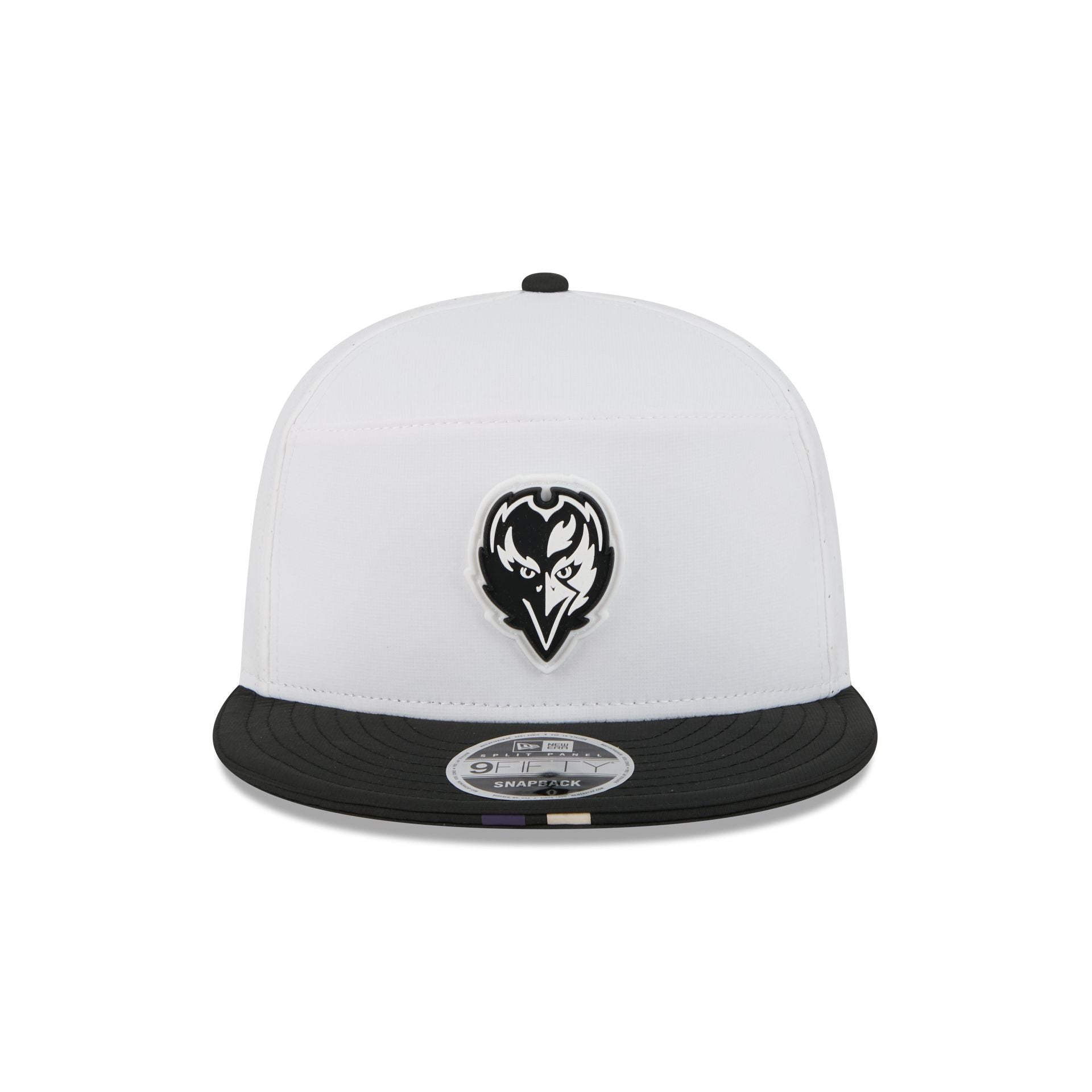 Baltimore Ravens 2025 Training Split Panel 9FIFTY Snapback Hat - Image 2