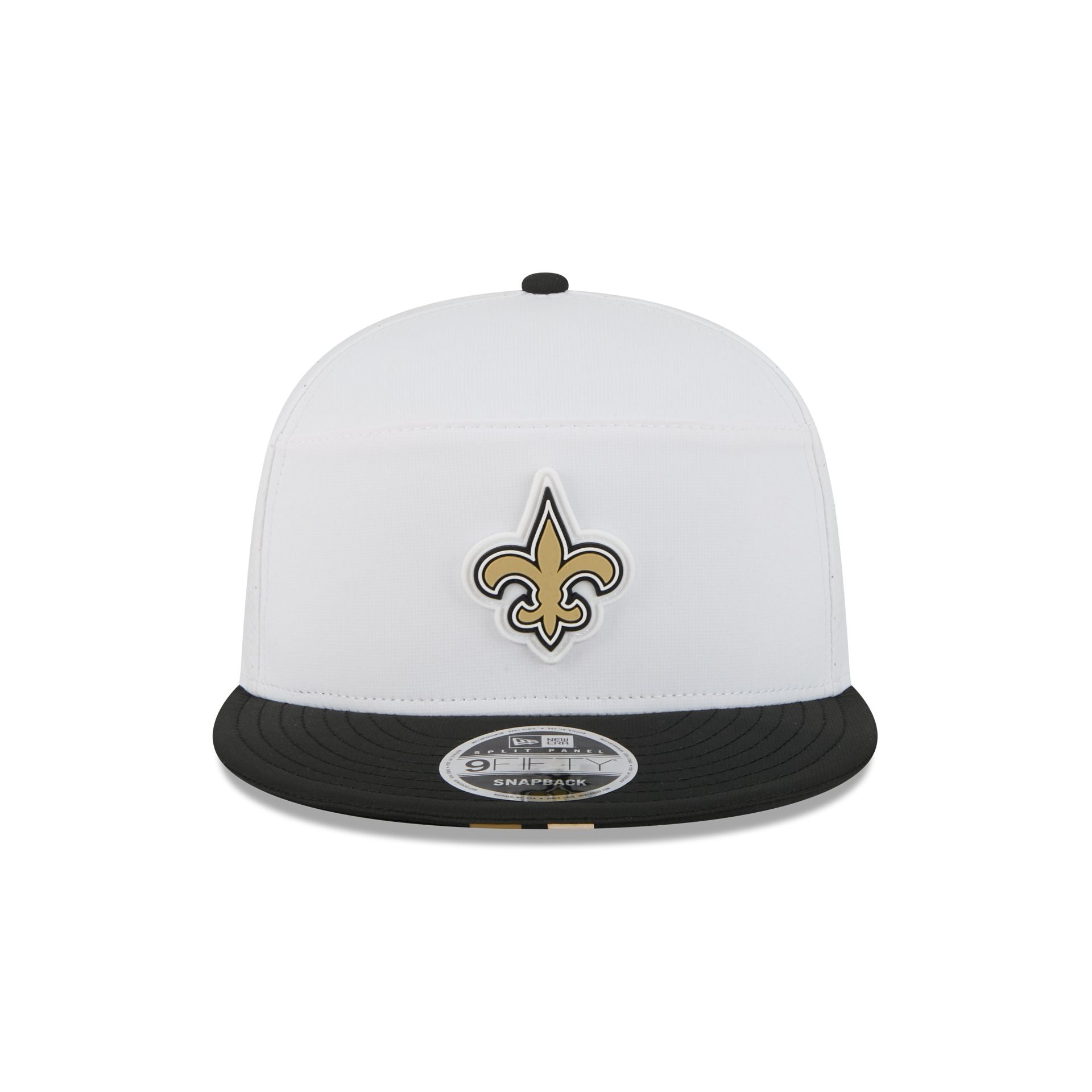 New Orleans Saints 2025 Training Split Panel 9FIFTY Snapback Hat - Image 2