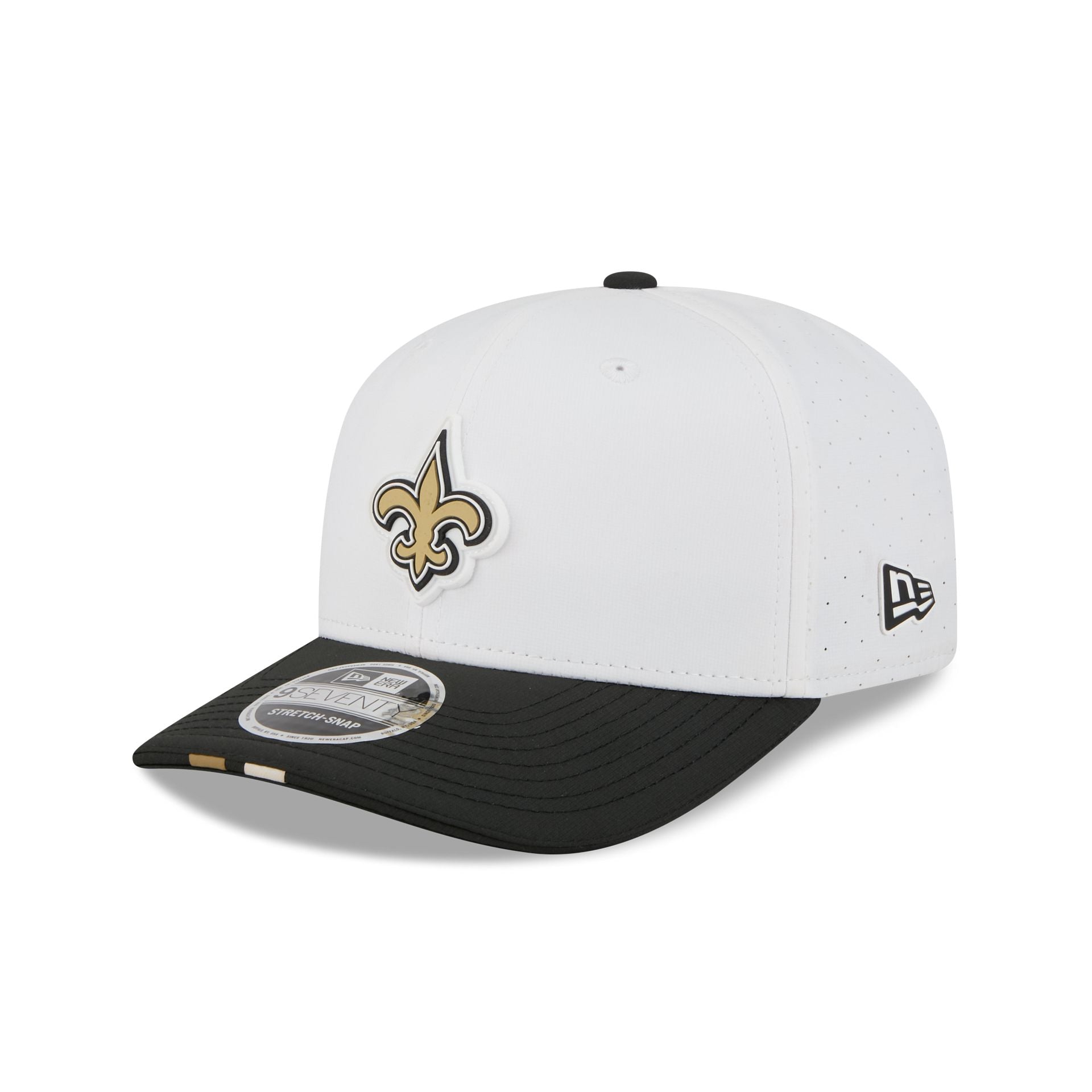 New Orleans Saints 2025 Training 9SEVENTY Stretch-Snap Hat