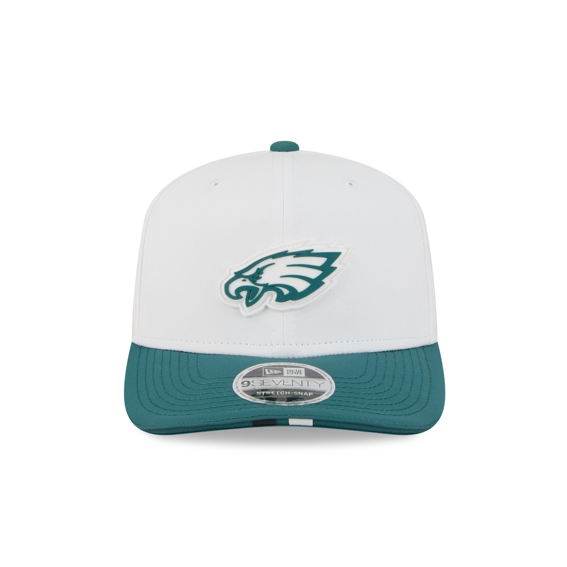 Philadelphia Eagles 2025 Training 9SEVENTY Stretch-Snap Hat - Image 2