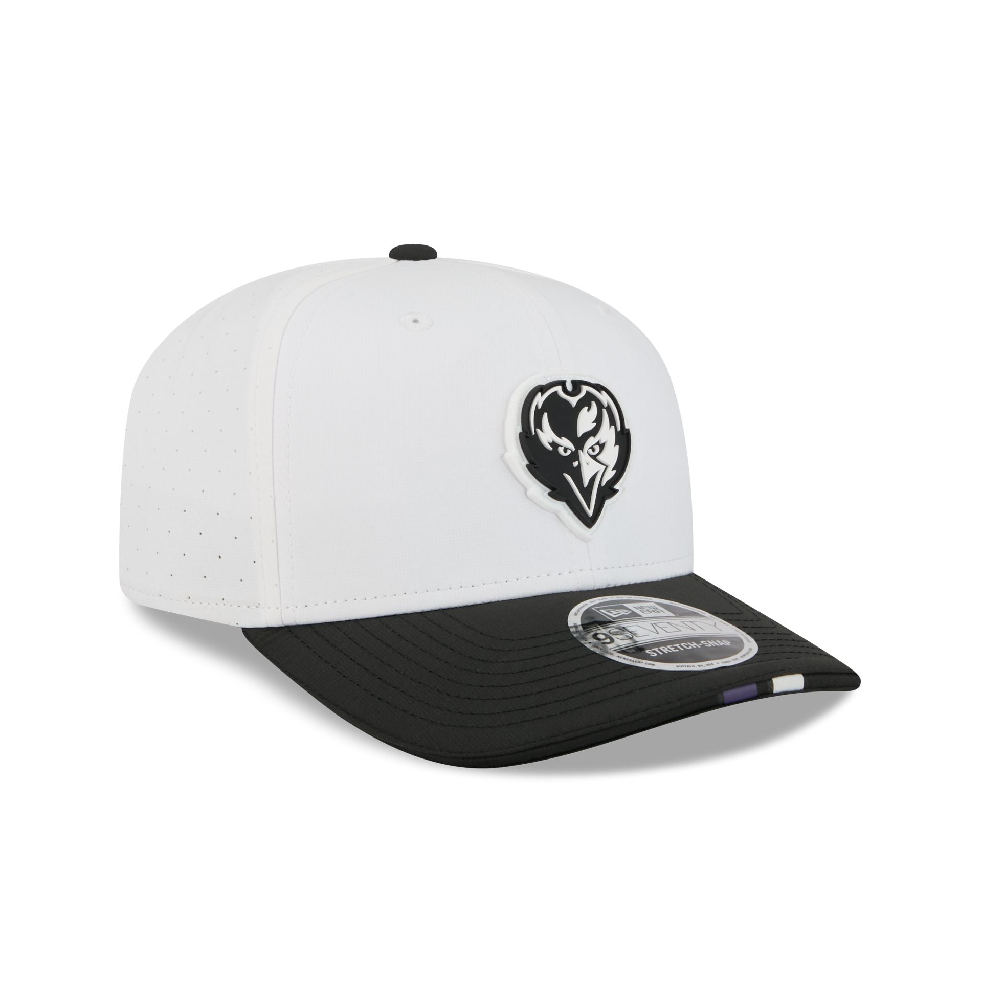 Baltimore Ravens 2025 Training 9SEVENTY Stretch-Snap Hat - Image 3