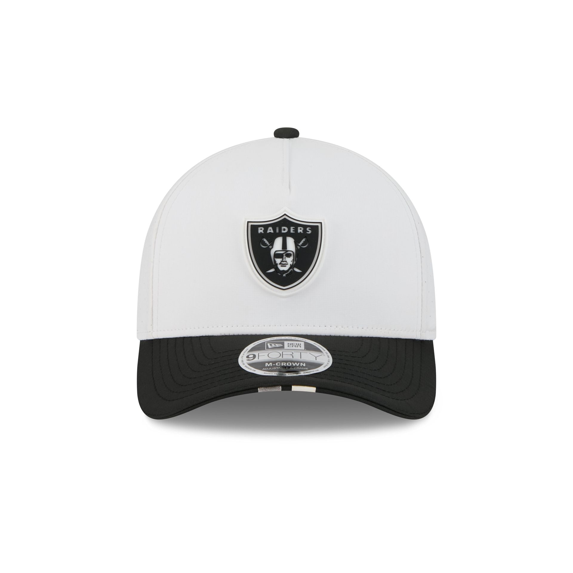 Las Vegas Raiders 2025 Training 9FORTY M-Crown A-Frame Snapback Hat - Image 2
