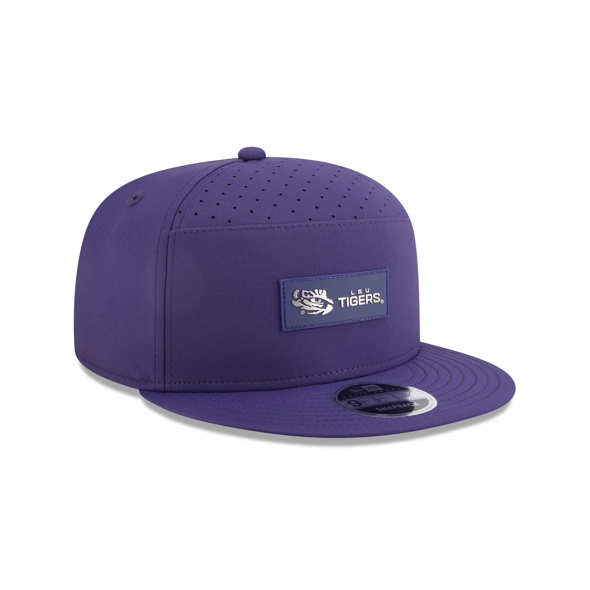 LSU TIGERS Hot Weather Split Panel 9FIFTY Snapback Hat - Image 3