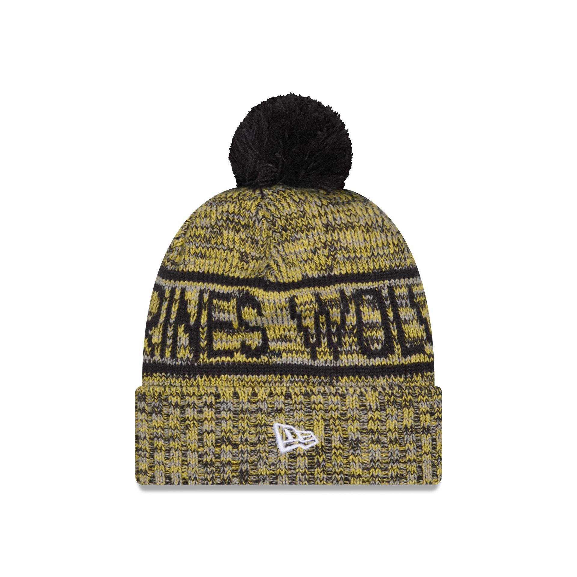Michigan Wolverines Cold Weather Pom Knit Hat - Image 2