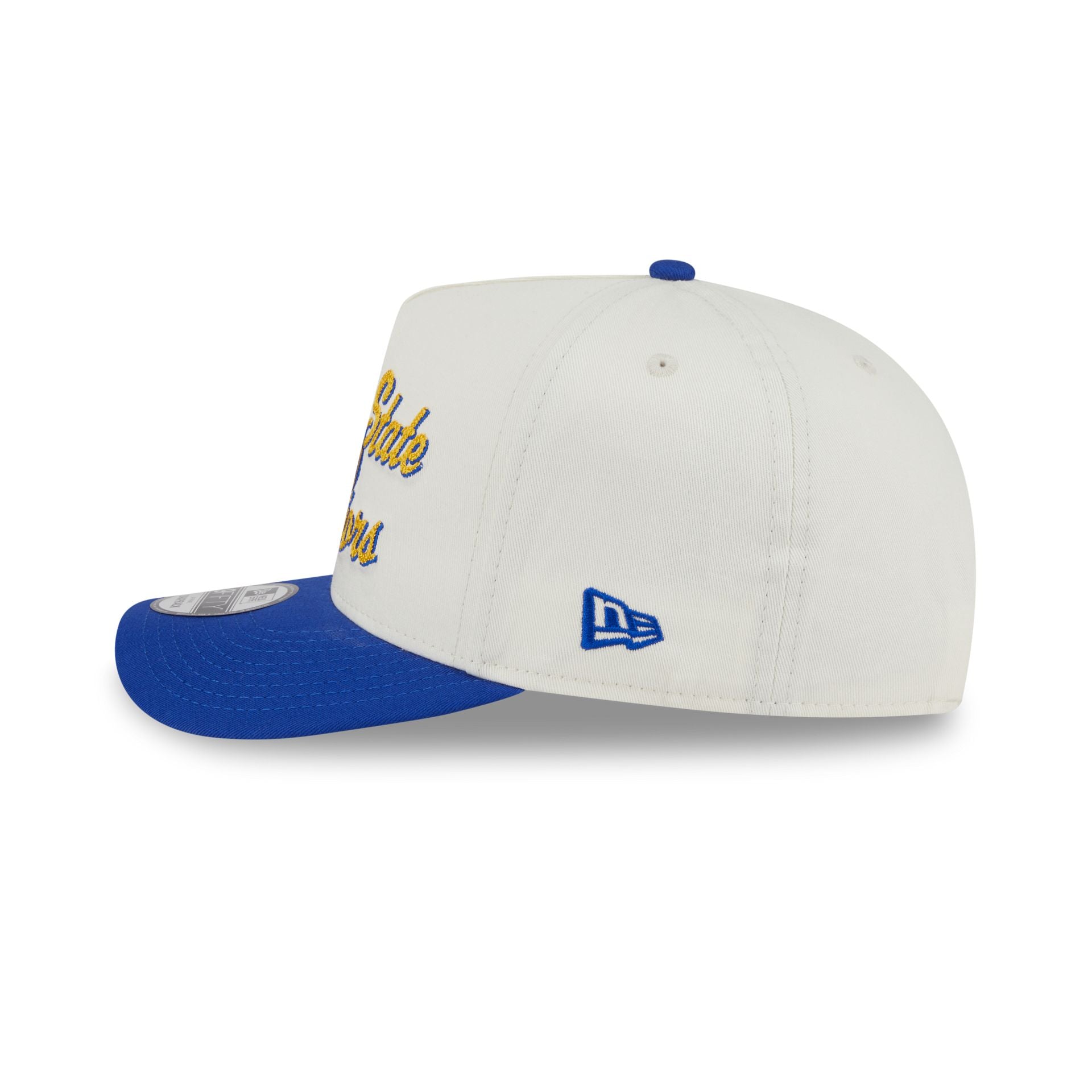 Golden State Warriors Chainstitch 9FIFTY A-Frame Snapback Hat - Image 4