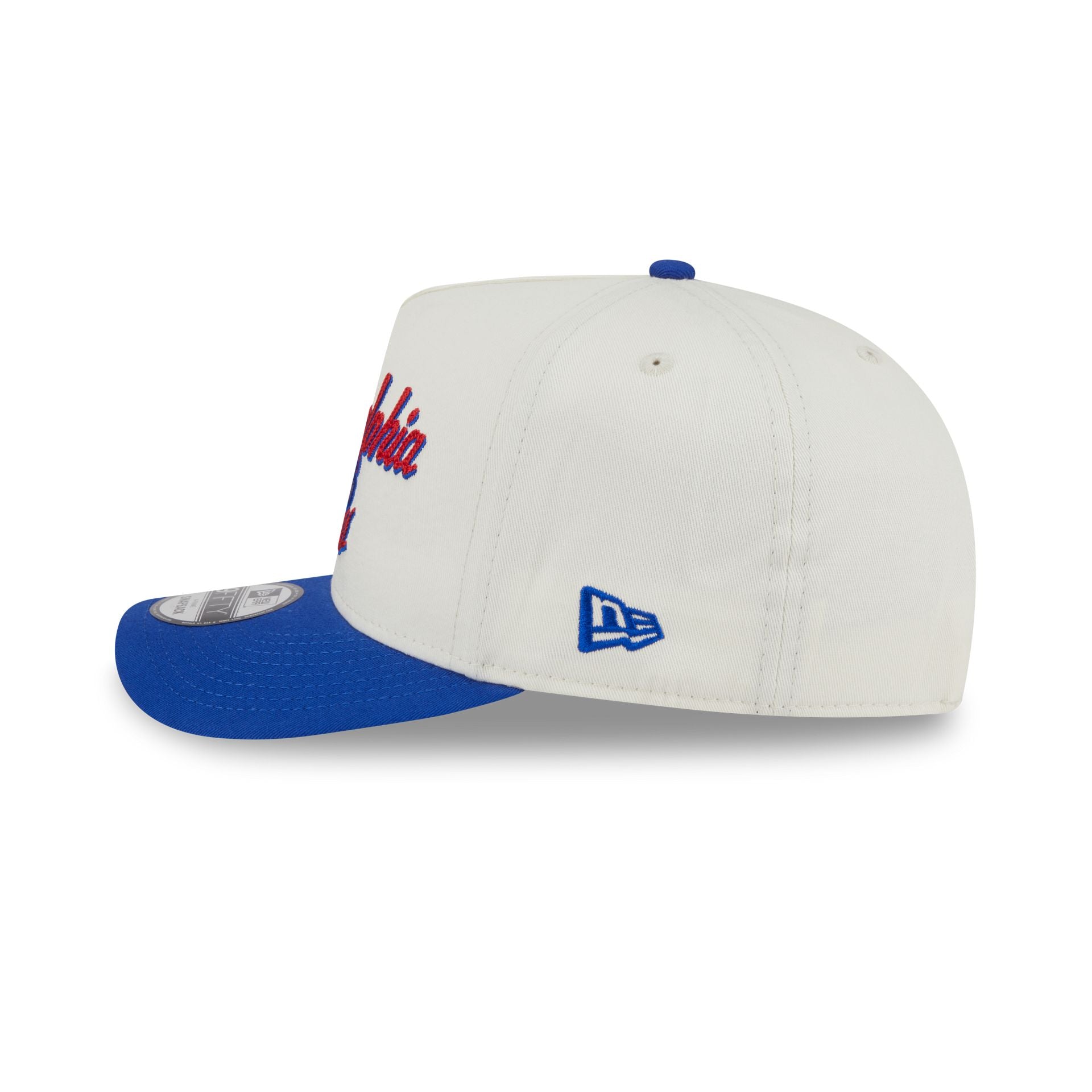 Philadelphia 76ers Chainstitch 9FIFTY A-Frame Snapback Hat - Image 4