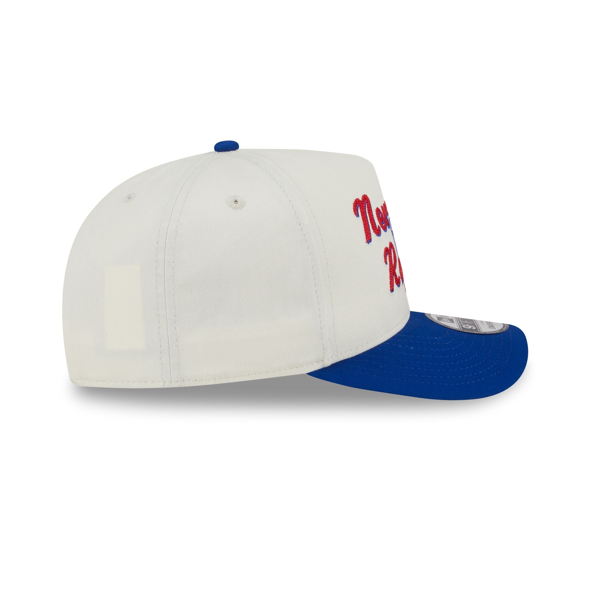 New York Rangers Chainstitch 9FIFTY A-Frame Snapback Hat - Image 5