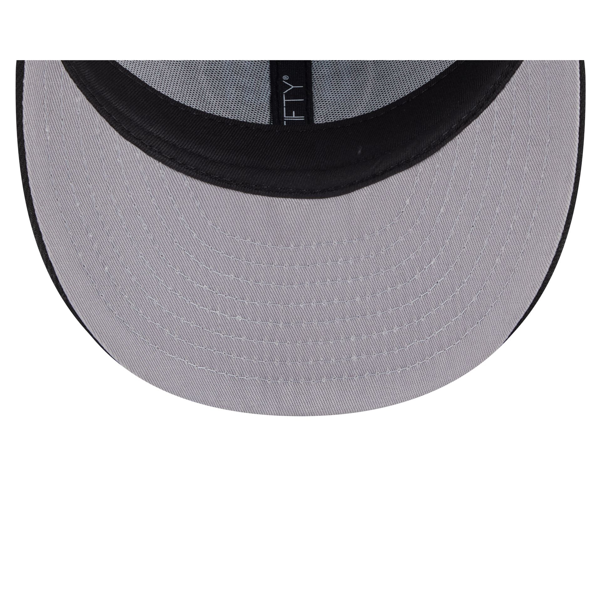 Utah Mammoth Heather Gray Wool Low Profile 9FIFTY Snapback Hat - Image 7