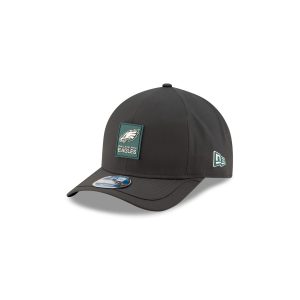 Philadelphia Eagles 2025 Sideline Cold Weather Steel Clouds Kids 9FORTY M-Crown Snapback Hat