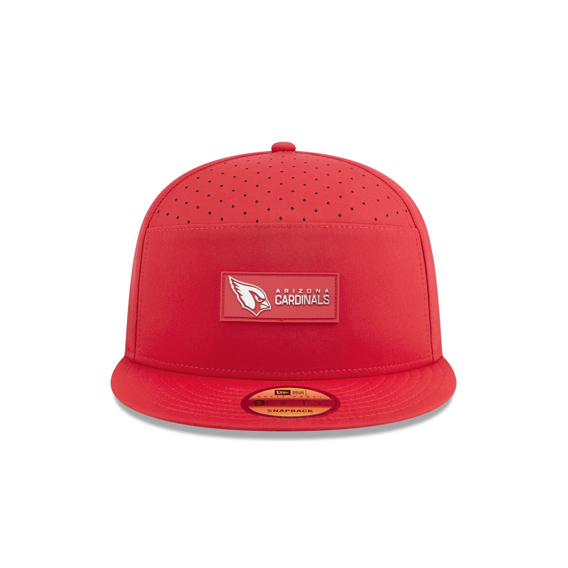 Arizona Cardinals 2025 Sideline Hot Weather Split Panel 9FIFTY Snapback Hat - Image 2