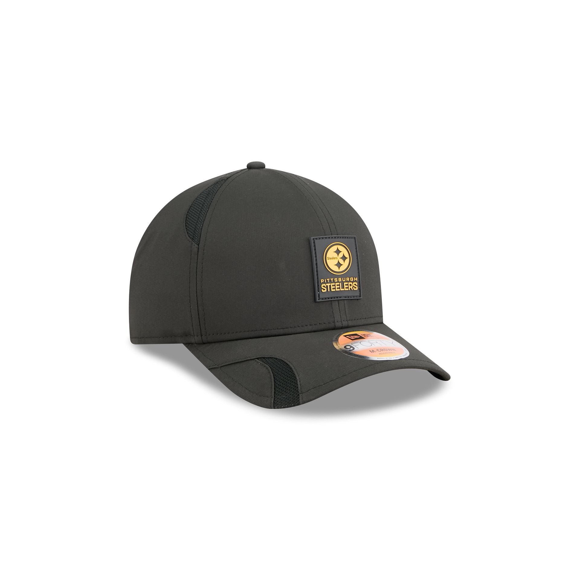 Pittsburgh Steelers 2025 Sideline Hot Weather Kids 9FORTY M-Crown Snapback Hat - Image 3