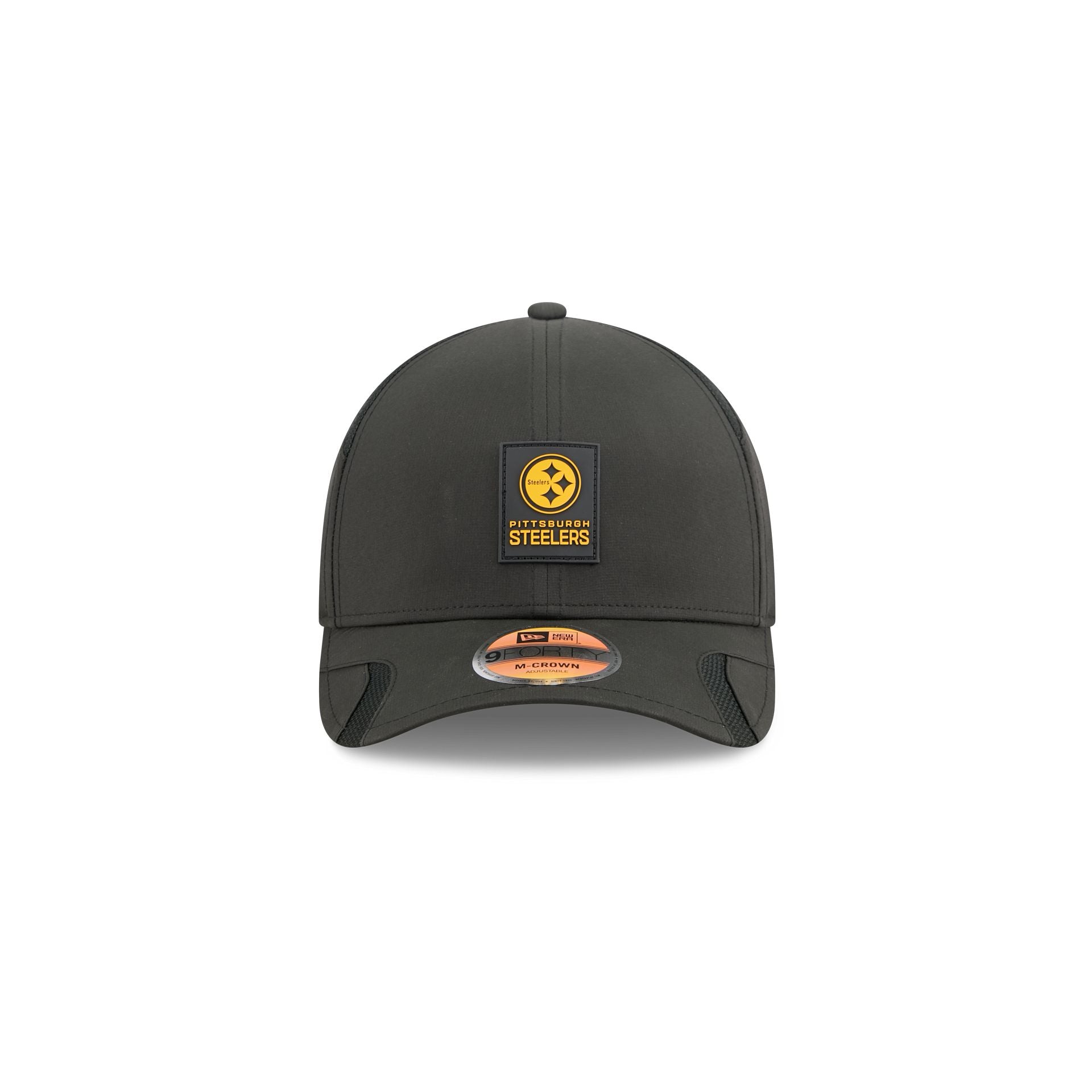 Pittsburgh Steelers 2025 Sideline Hot Weather Kids 9FORTY M-Crown Snapback Hat - Image 2