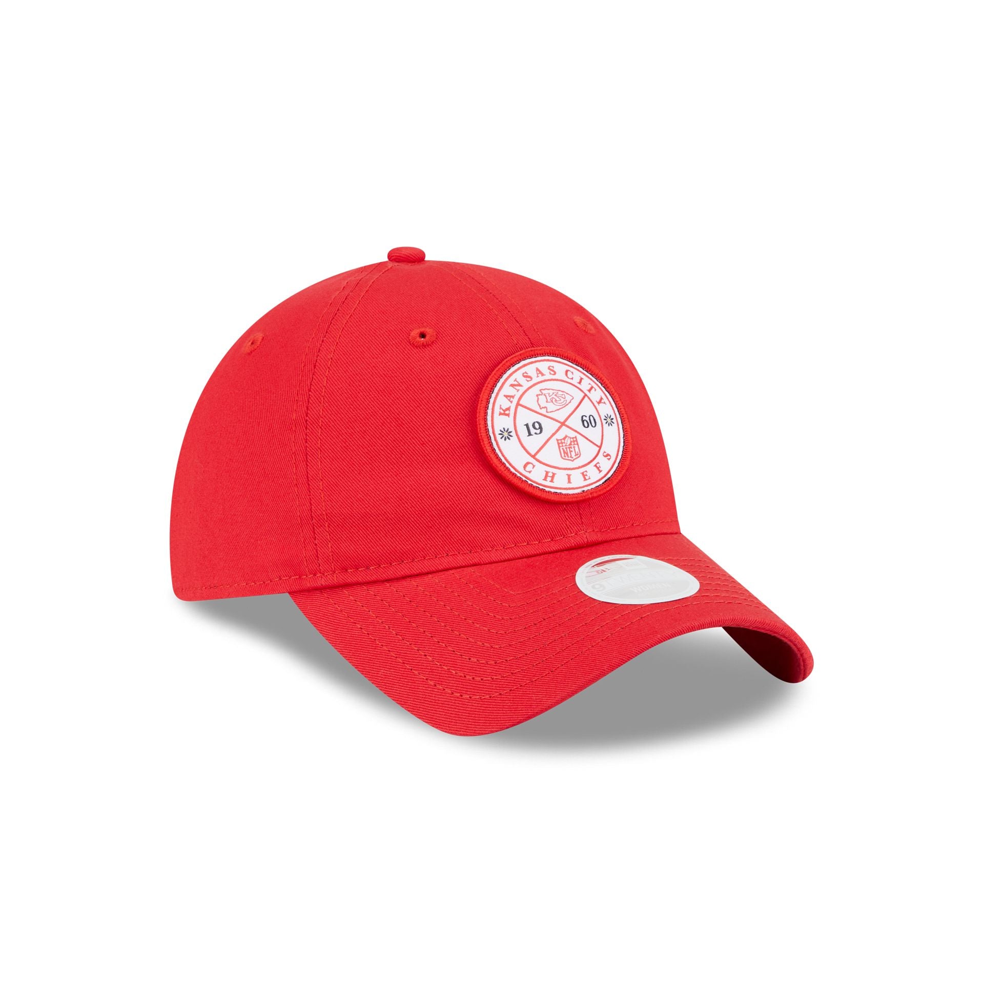 Kansas City Chiefs Bloom Women's 9TWENTY Adjustable Hat - Image 3