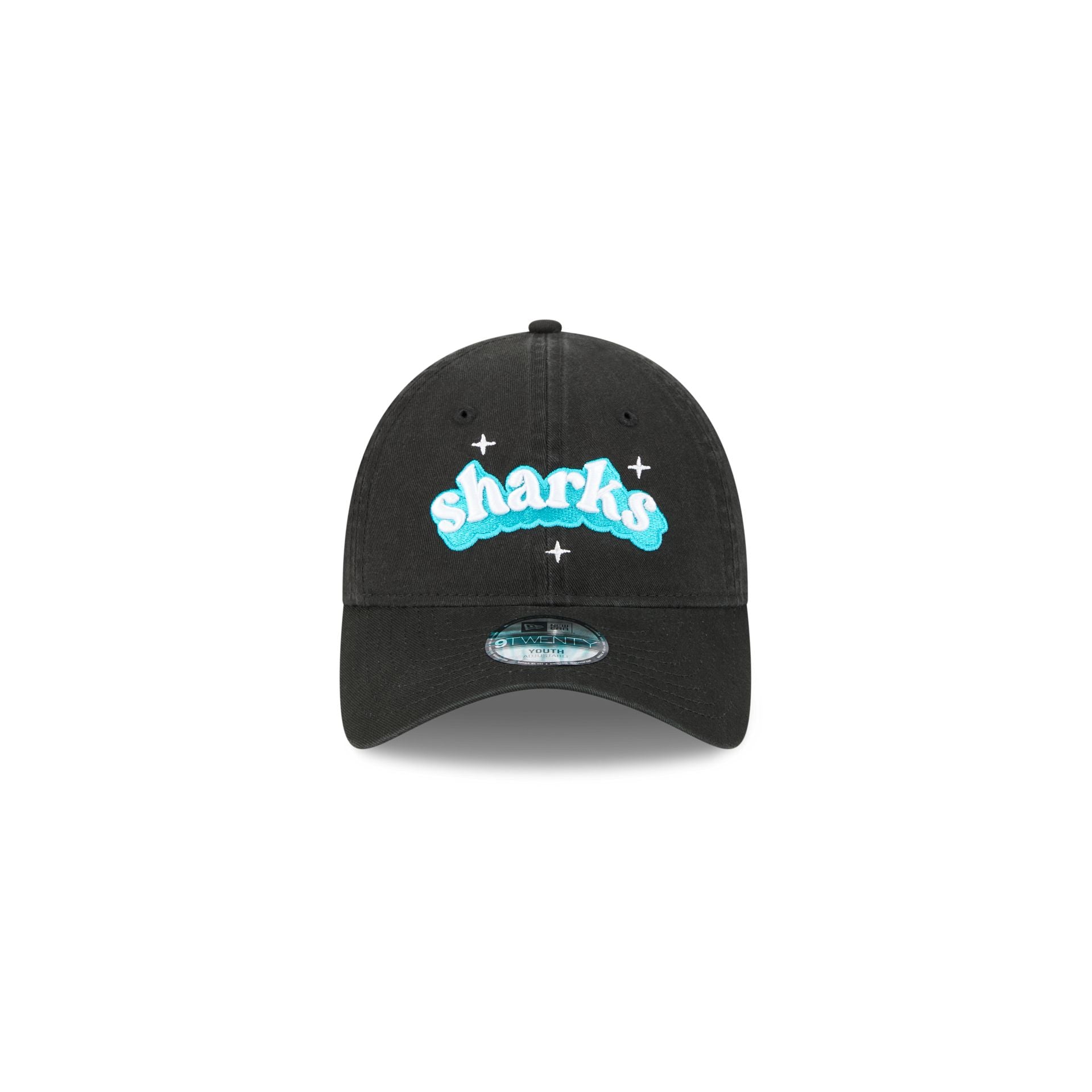San Jose Sharks Cheer Kids 9TWENTY Adjustable Hat - Image 2