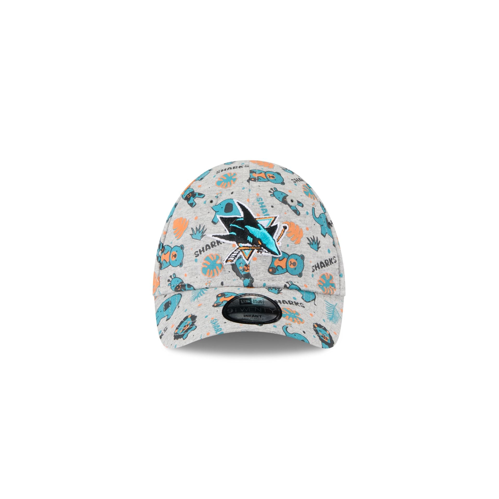 San Jose Sharks Kids Animal 9TWENTY Adjustable Hat - Image 2