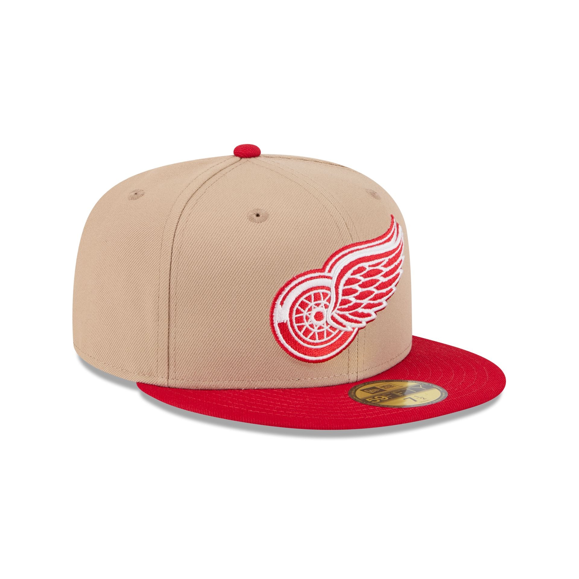 Detroit Red Wings Camel 59FIFTY Fitted Hat - Image 3