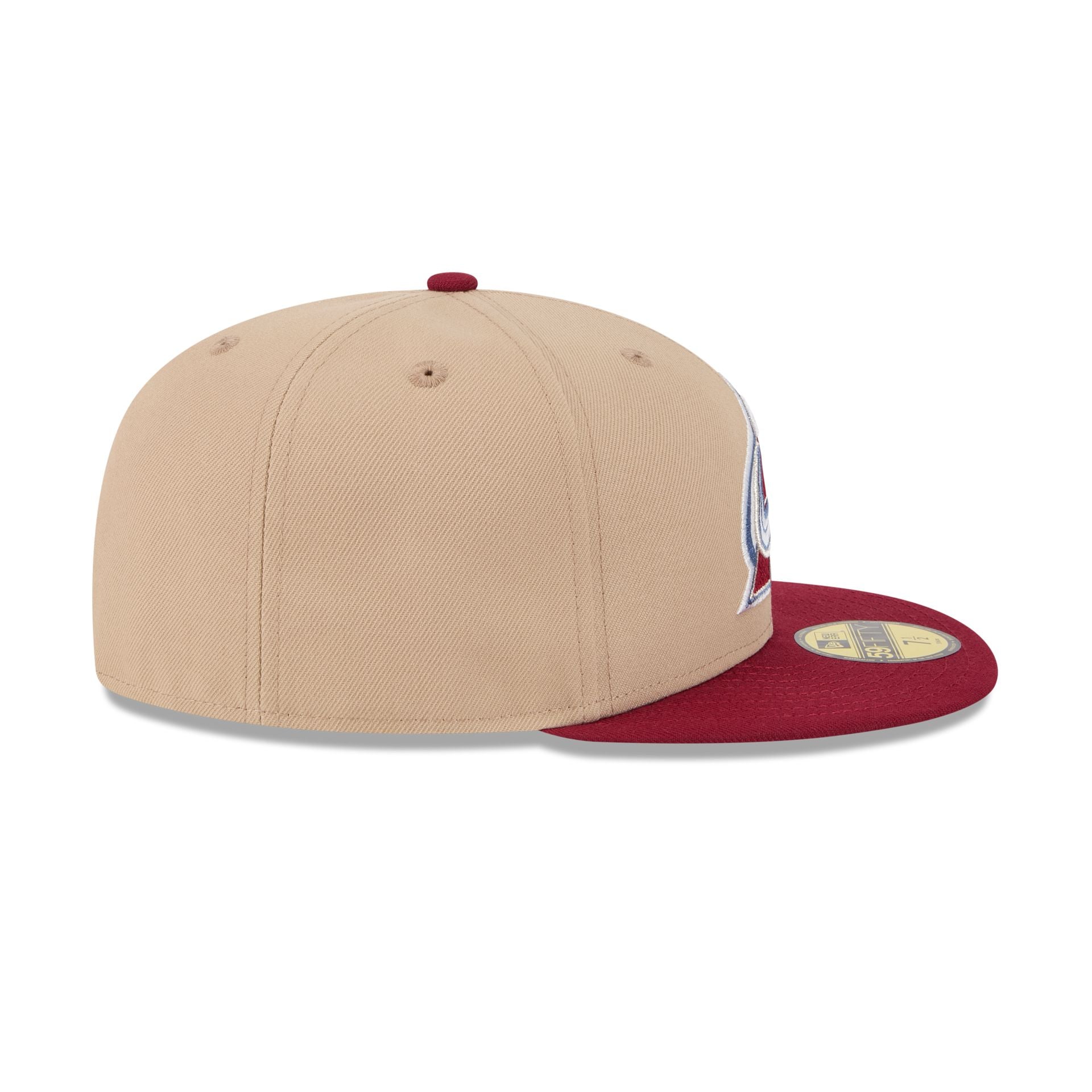 Colorado Avalanche Camel 59FIFTY Fitted Hat - Image 5