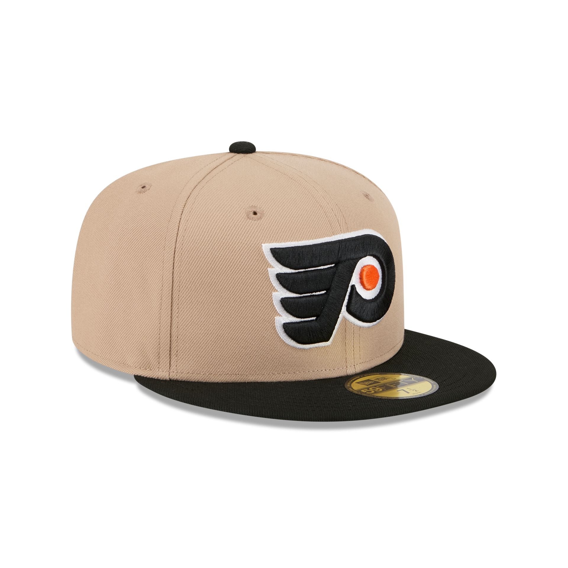 Philadelphia Flyers Camel 59FIFTY Fitted Hat - Image 3