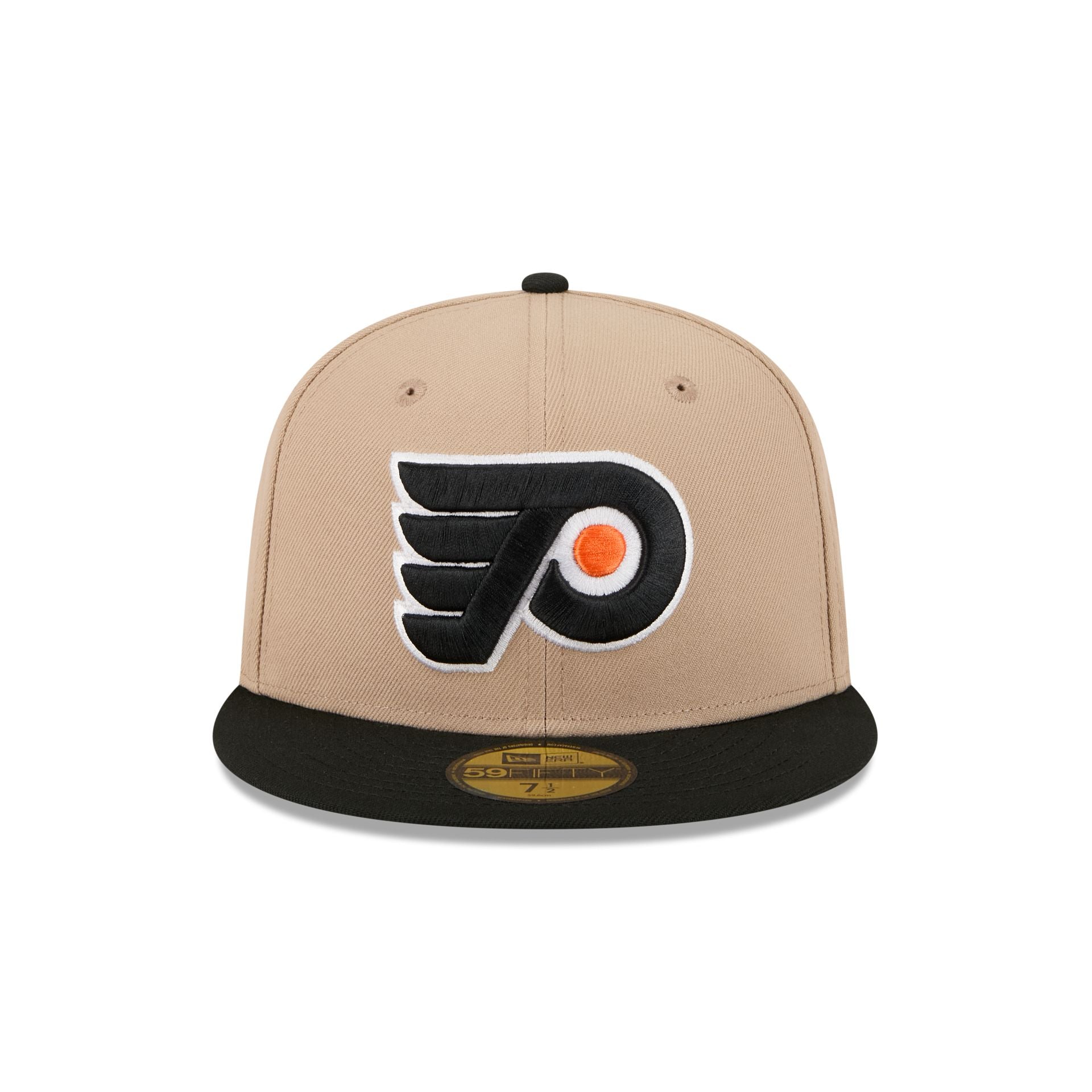 Philadelphia Flyers Camel 59FIFTY Fitted Hat - Image 2