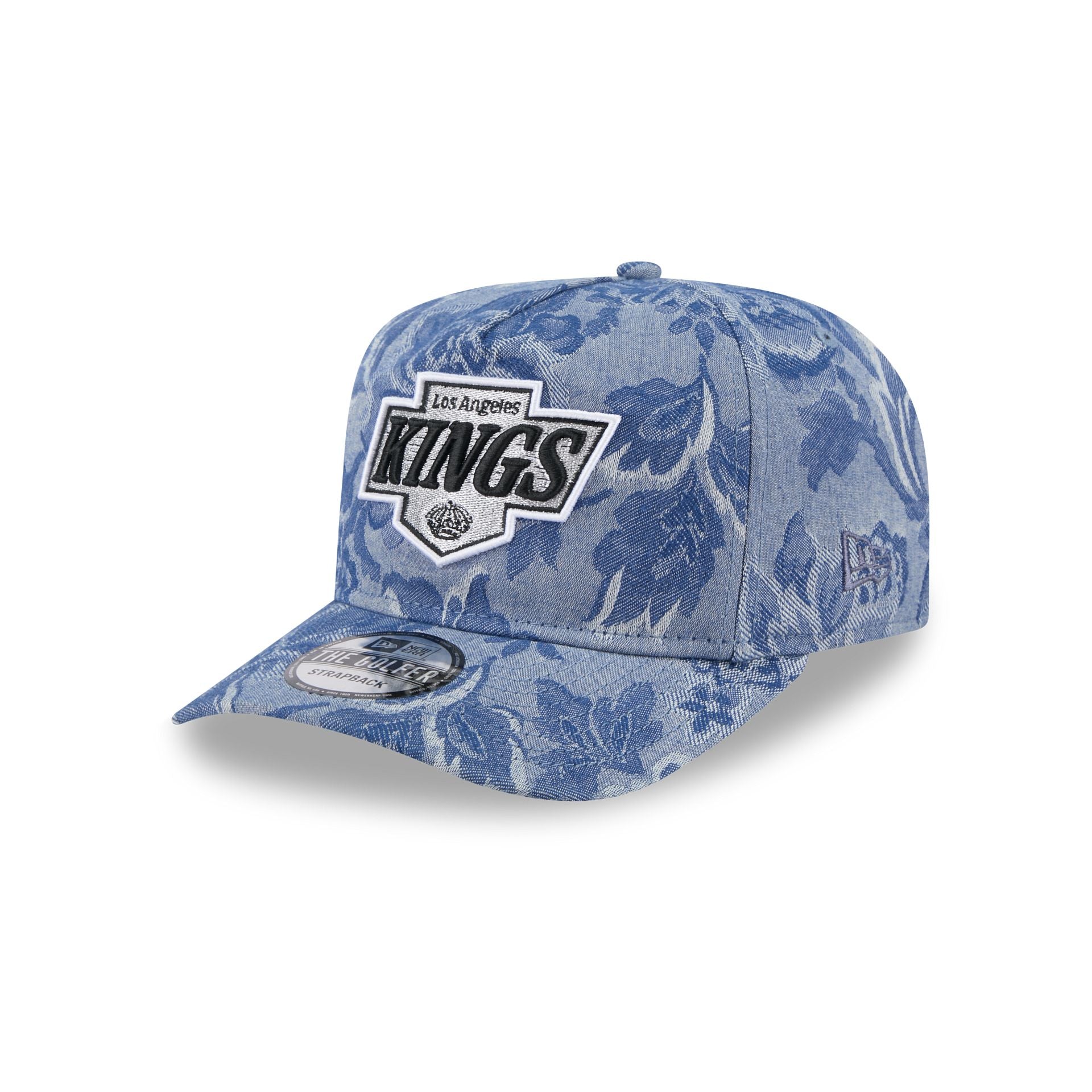Los Angeles Kings Denim Jacquard Golfer Hat - Image 3