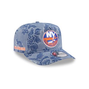 New York Islanders Denim Jacquard Golfer Hat