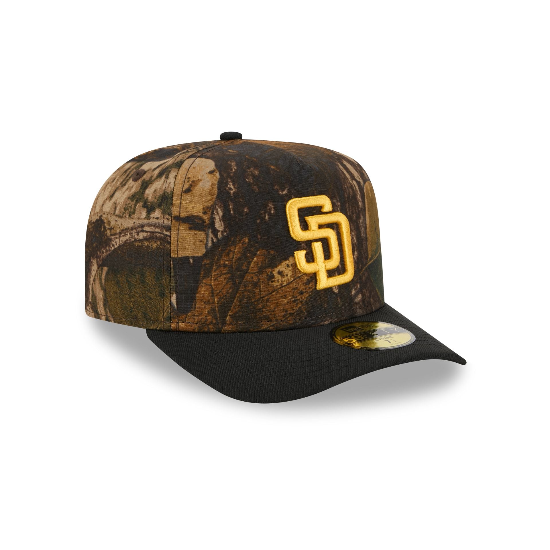 San Diego Padres Ripstop Camo 59FIFTY A-Frame Fitted Hat - Image 3