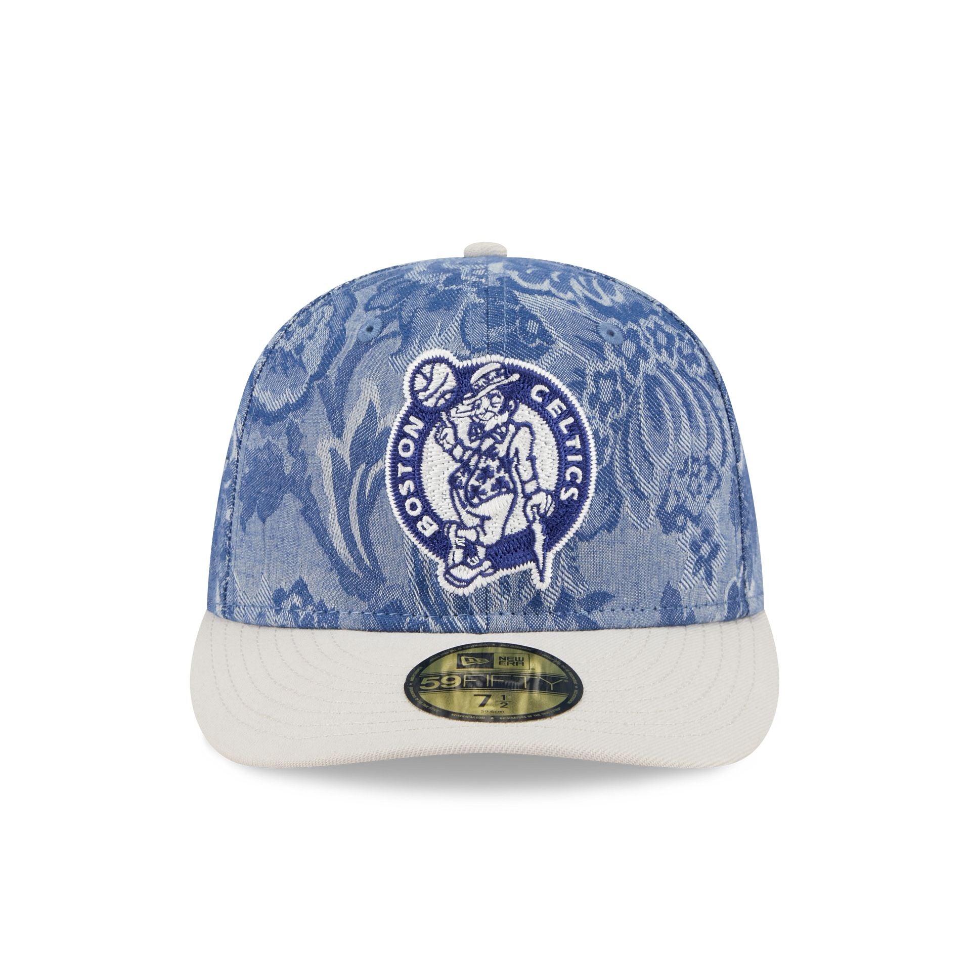 Boston Celtics Two-Tone Denim 59FIFTY Fitted Hat - Image 2