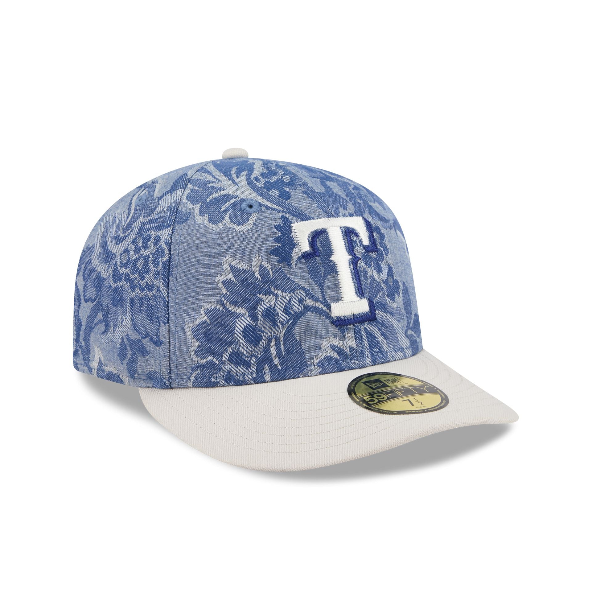 Texas Rangers Two-Tone Denim 59FIFTY Fitted Hat - Image 3