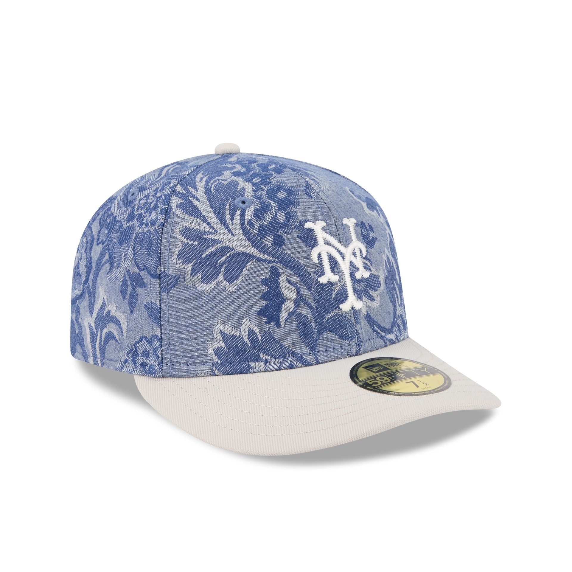 New York Mets Two-Tone Denim 59FIFTY Fitted Hat - Image 3