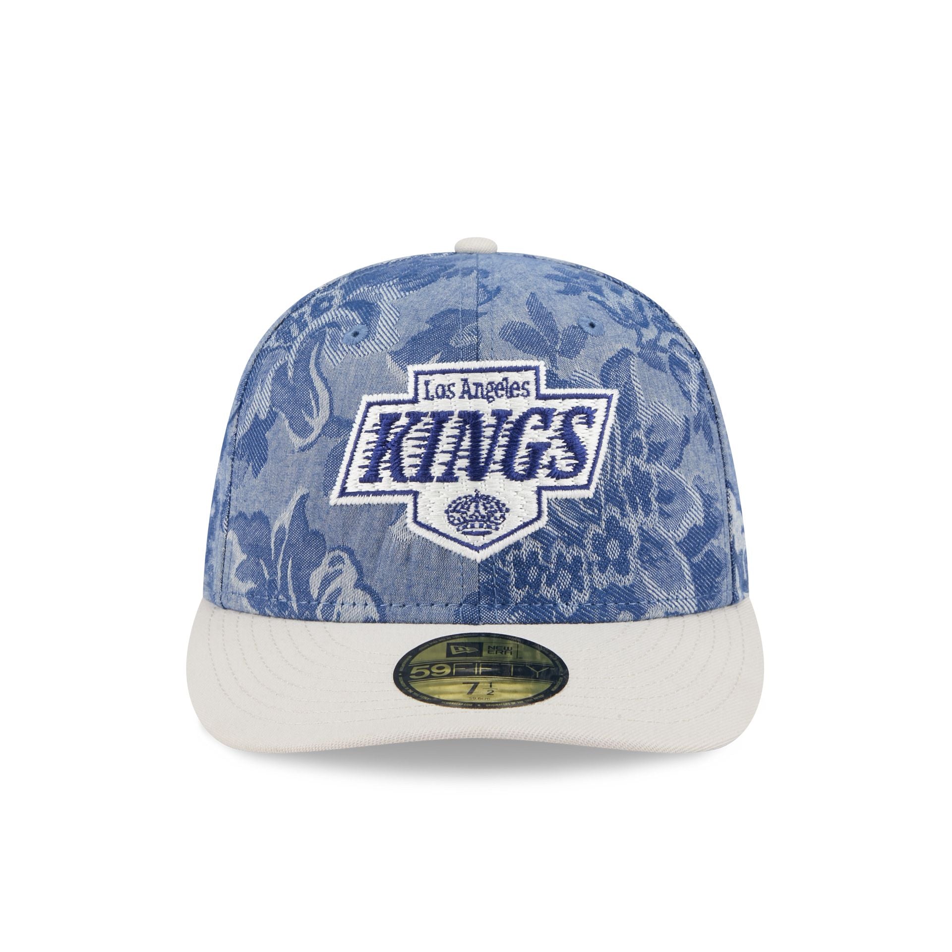Los Angeles Kings Two-Tone Denim 59FIFTY Fitted Hat - Image 2