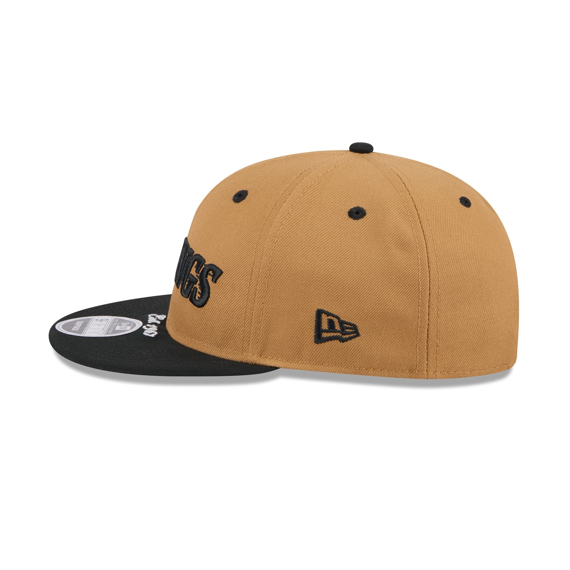 Los Angeles Kings Wheat Retro Crown 9FIFTY Snapback Hat - Image 4
