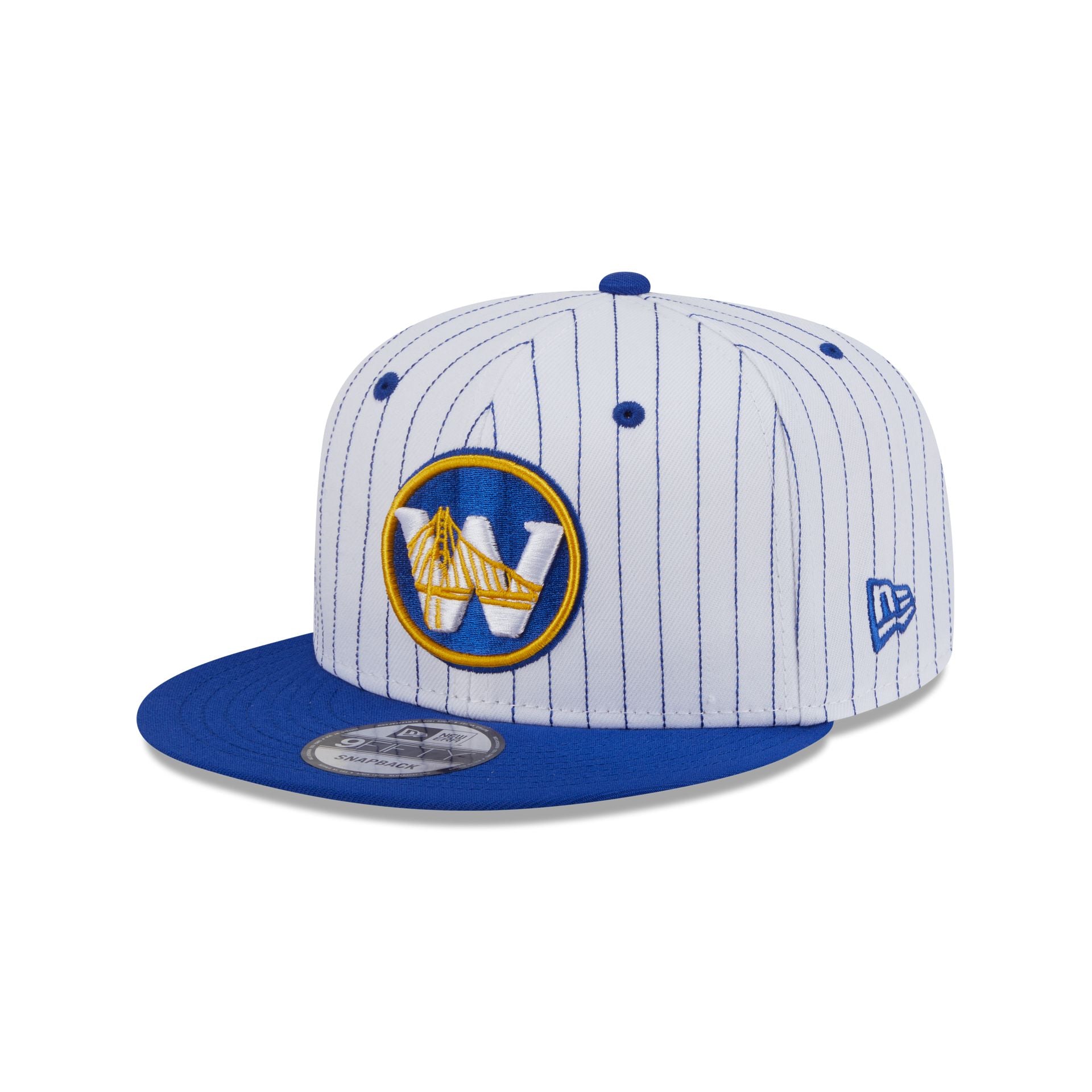Golden State Warriors Deceptor Pinstripe 9FIFTY Snapback Hat - Image 3