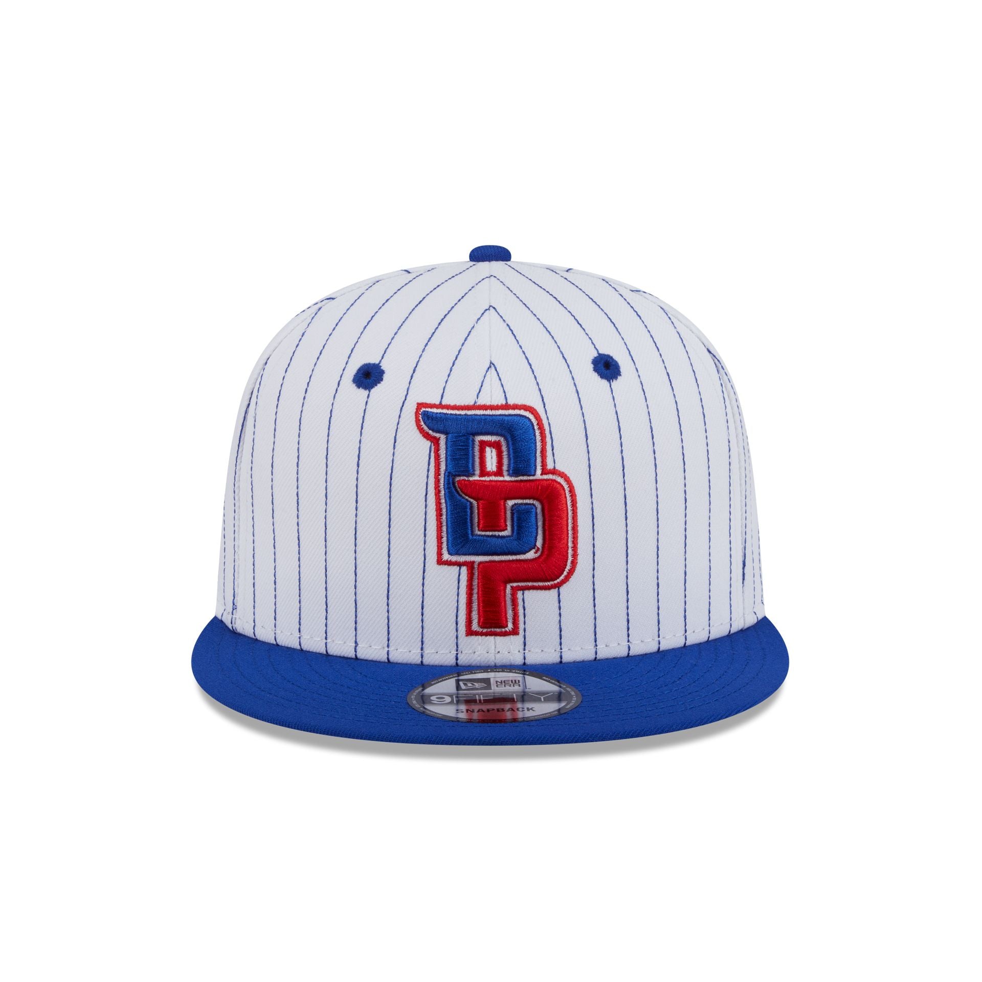 Detroit Pistons Deceptor Pinstripe 9FIFTY Snapback Hat - Image 2